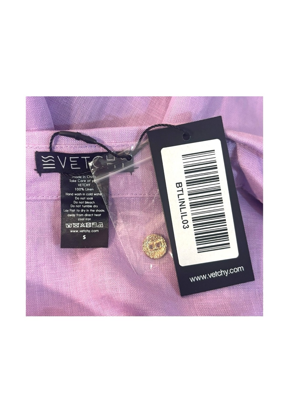 Vetchy Linen Lilac Set - Picture 5 of 8